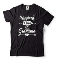Щастието е да си баба риза Дамска баба риза Баба подарък Тей баба рожден ден тий