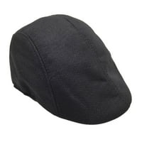 Козирки шапка барета Козирка плосък спорт Дишаща тичане шапка окото ежедневни бейзболни шапки шапки за жени Черно