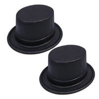 Glitter Fedora Hat Performance Hat Party Cosplay Magician Party Supllies