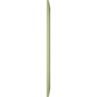 Екена Милуърк 12 в 43 ч вярно Фит ПВЦ един панел Рибена кост модерен стил фиксирани монтажни щори, мъх зелено