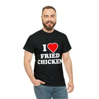 Любов пържено пилешко униза Графична тениска
