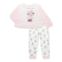 Disney Minnie Mouse Girls Pajama Pajama, Set, размери 4-12