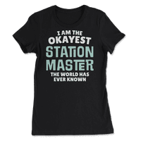 Тениска за забавна станция - аз съм най -добре