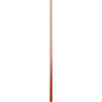 Екена Милуърк 1 8 в 32 х Фит ПВЦ, три бордови рамкирани бордови щори, огнено червено
