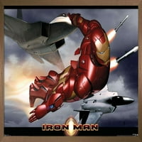 Marvel Cinematic Universe - Iron Man - В полет с плакат на Jets Wall, 14.725 22.375