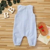 Zuwimk Baby Bodysuit, Baby Girls Органичен памук Едно парче ромска комбинезия Zip Front Pajamas Blue