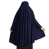 Avamo Women Sun Protection Близкия изток рокля арабски качулка жилетка дами дълги ръкави празнични върхове