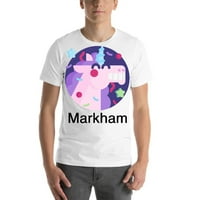 Markham Party Unicorn с къс ръкав памучна тениска от неопределени подаръци