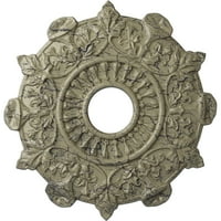 Екена Милуърк 1 2 од 4 ид 1 п Престън таван медальон, ръчно изрисуван замък камък пращене