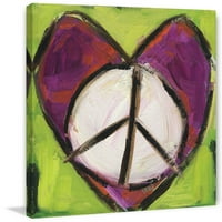 Мармонт хил сърце на мира от Тори Кампизи живопис печат върху платно