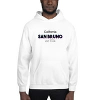 Tri Color San Bruno California Hoodie Pullover Sweatshirt от неопределени подаръци