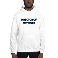 Tri Color Director of Network Hoodie Pullover Sweatshirt от неопределени подаръци