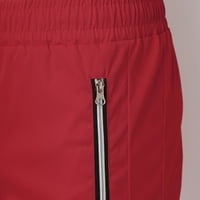 Мъже случайни спортни панталони Мъжки пролет и мода Аутен памук прост плътно цвят свободно време високо улица еластична дантела панталони панталони панталони