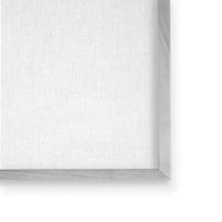 Ступел Индъстрис Хайланд едър рогат добитък пластове Флекс абстрактна портретна живопис сива рамка изкуство печат стена изкуство, дизайн от Кароле Виталети