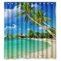 Mohome Beach Penery Swerse Curtain Waterwoof Polyester Falch