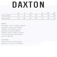 Daxton Premium Tshirt Tiny Hearts Детайли с къси ръкави риза - 3pk пакет