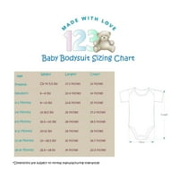Bear Baby Bodysuit Bodyvest, направен от мек памучен спанде - опаковка