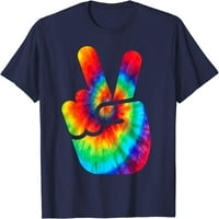 Тениска за багрило за пиене за мир за момчета за момчета и момичета