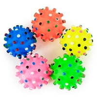 Taize Round Squeaky Interactive Training Dog Ball Toy