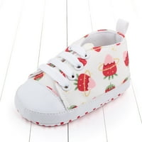 Ешо бебета момчета момичета маратонки бебета мека подметка плоскости с обувки за първи проходилки, 0-18м