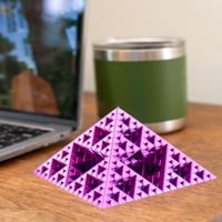 Невероятна математическа фрактална пирамида